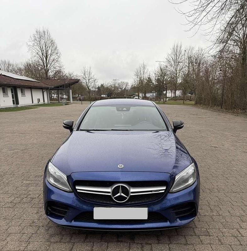 Blau Gebraucht 2019 Mercedes C43 AMG AMG Coupé | 43.499 € (Guter Preis) - Bild 1/4