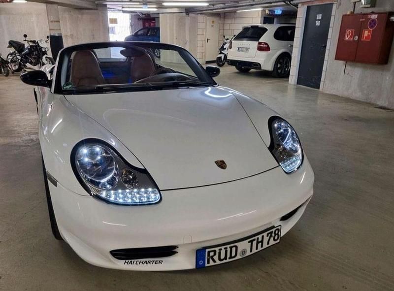 Gebraucht Porsche Boxster 245 PS (180 kW) 2004 Weiß Cabrio