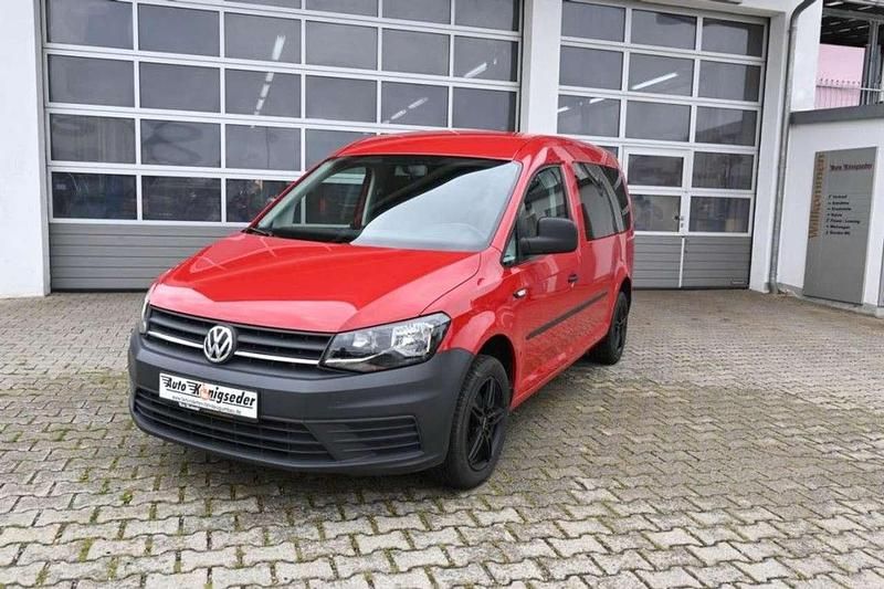 Cherry red Gebraucht 2017 VW Caddy Maxi Van / Kleinbus | 24.800 € - Bild 1/4