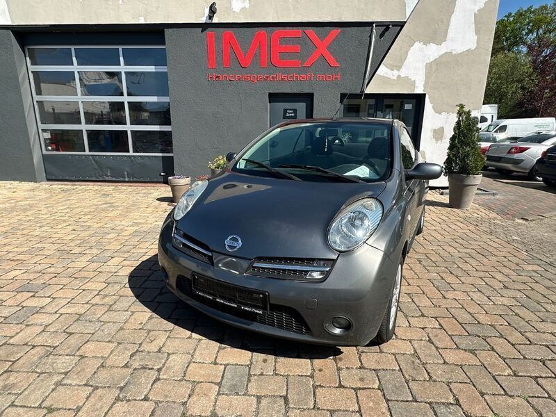 Grau Gebraucht 2006 Nissan Micra C+C Basis Cabrio | 999 € (Guter Preis) - Bild 1/4