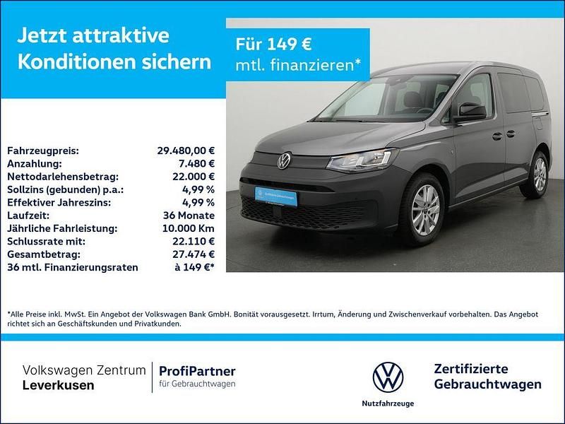 Indiumgrau Gebraucht 2024 VW Caddy Pro Van / Kleinbus | 29.480 € (Fairer Preis) - Bild 1/4