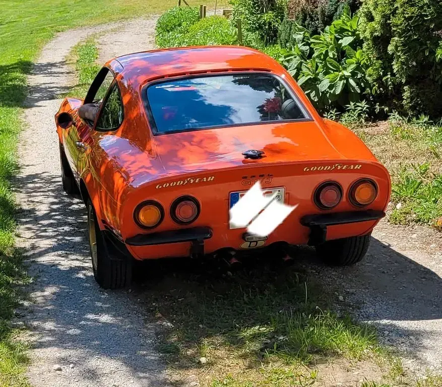 Gebraucht Opel GT 90 PS (66 kW) 1972 Rot Coupé