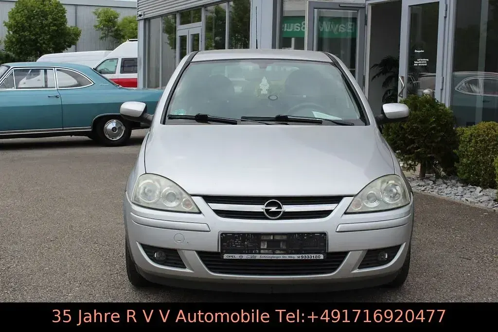 Gebraucht Opel Corsa 80 PS (58 kW) 2005 Silber Kleinwagen