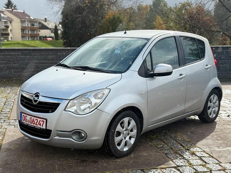 Silber Gebraucht 2010 Opel Agila Kleinwagen | 2.999 € - Bild 1/4