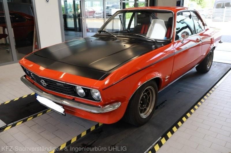 Orange Gebraucht 1972 Opel Manta Coupé | 21.950 € - Bild 1/4