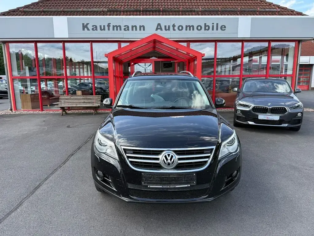 Gebraucht VW Tiguan Sportline 140 PS (102 kW) 2008 Schwarz SUV