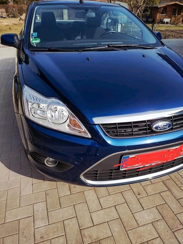 Gebraucht Ford Focus Cabriolet 101 PS (74 kW) 2009 Blau Cabrio