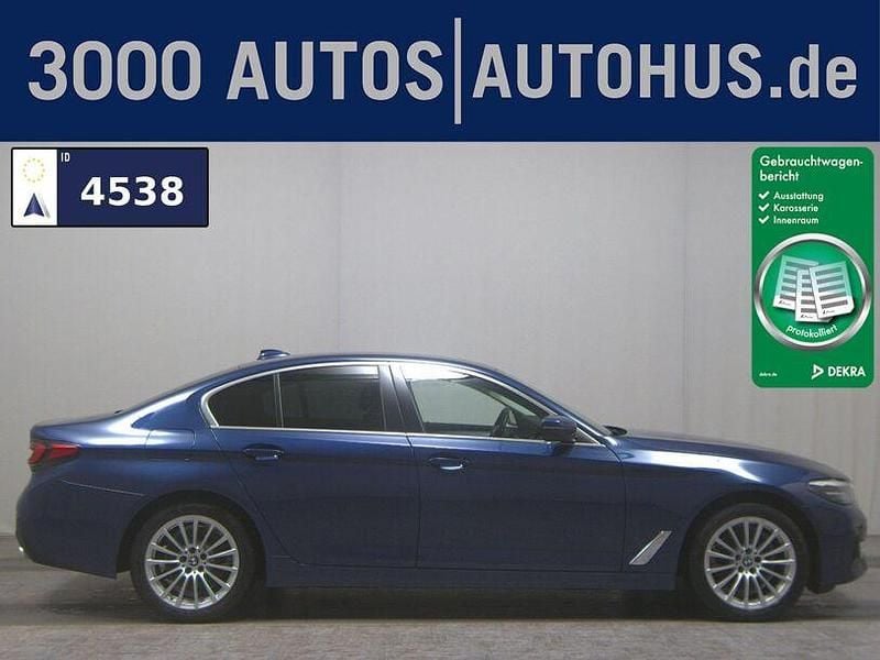 Second-hand BMW 520 Performance 190 CP (139 kW) 2022 Albastru Berlinǎ