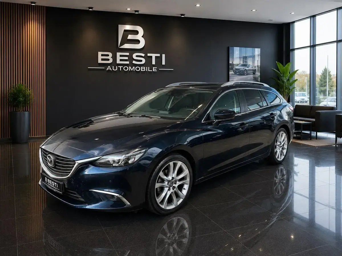 Gebraucht Mazda 6 Kizoku 150 PS (110 kW) 2016 Blau Kombi
