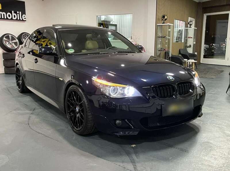 Schwarz Gebraucht 2008 BMW 530 Sport Line Limousine | 9.200 € (Etwas zu teuer) - Bild 1/4