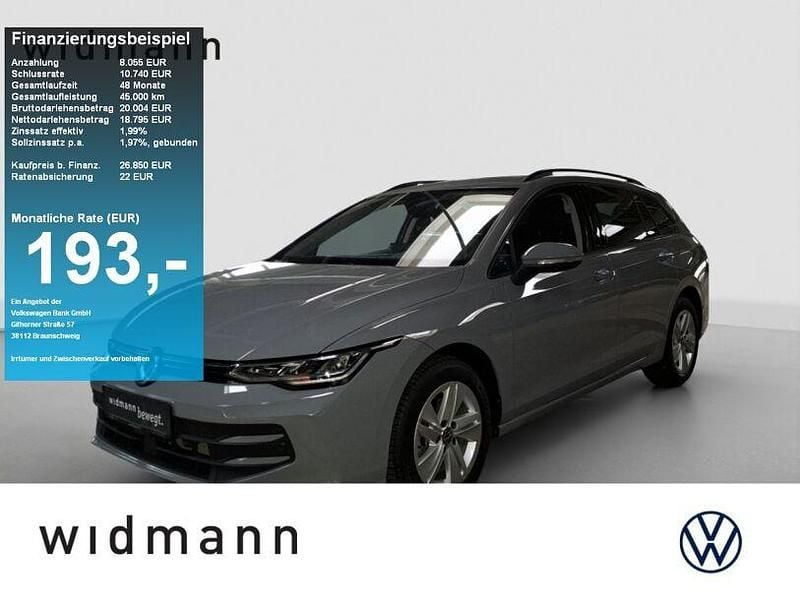 Grau Gebraucht 2024 VW Golf VIII Life Kombi | 26.990 € (Fairer Preis) - Bild 1/4