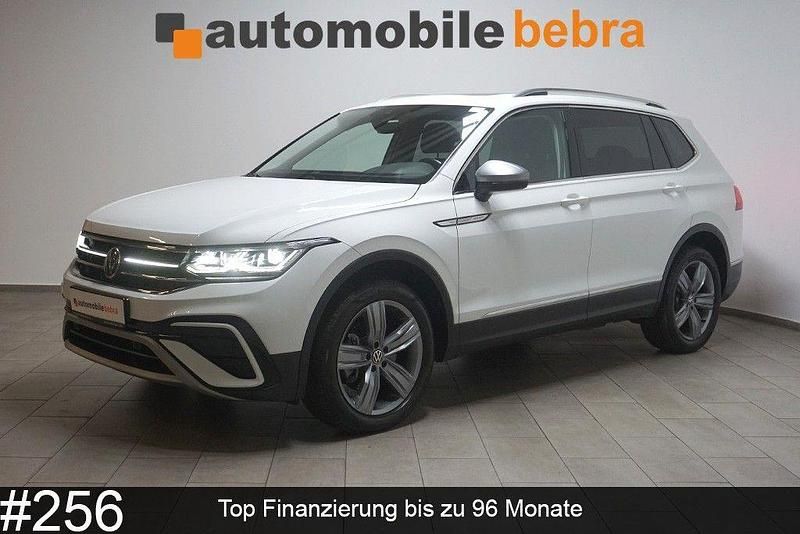 Pure white Gebraucht 2022 VW Tiguan Allspace Elegance SUV | 33.790 € (Fairer Preis) - Bild 1/4