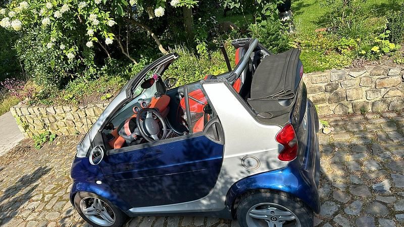 Gebraucht Smart ForTwo Cabrio 61 PS (44 kW) 2005 Blau Cabrio