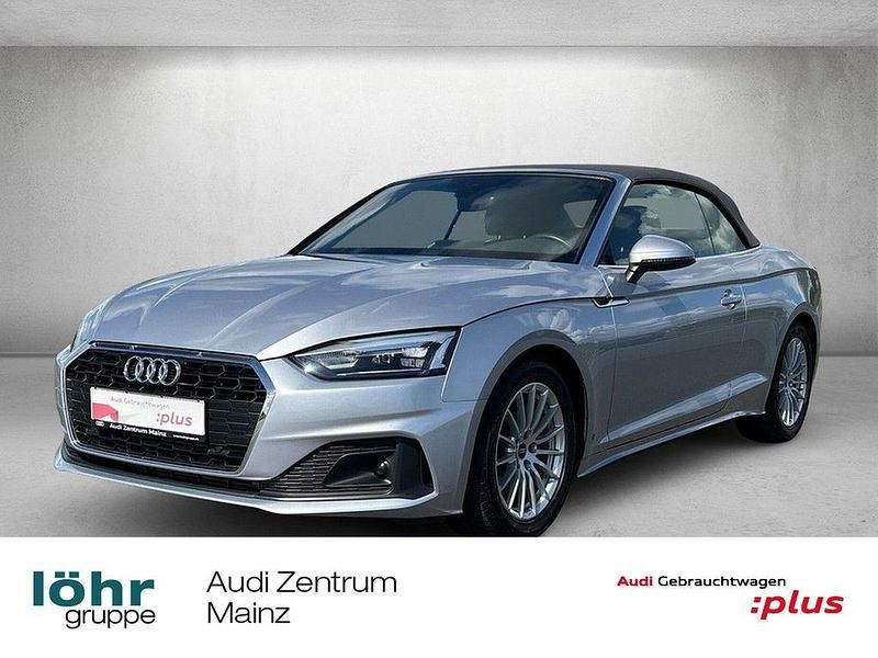 Silber Gebraucht 2021 Audi A5 Cabriolet Ambiente Cabrio | 32.480 € (Superpreis) - Bild 1/4