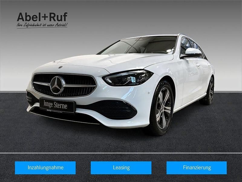 Weiß Gebraucht 2024 Mercedes C220 Avantgarde Limousine | 36.898 € (Superpreis) - Bild 1/4