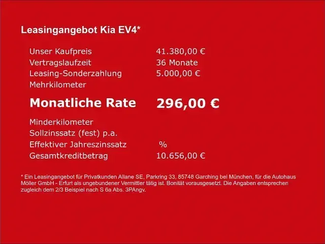 Gebraucht Kia EV4 Earth 150 kW (204 PS) 2026 Limousine