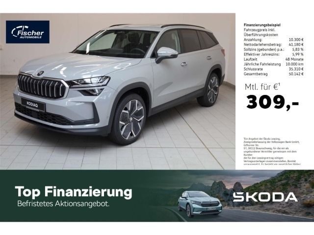 Schwarz Gebraucht 2024 Skoda Kodiaq Selection SUV | 56.780 € (Teuer) - Bild 1/4