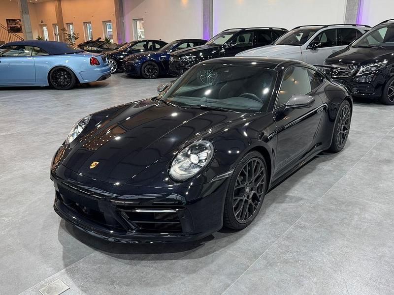 Schwarz Gebraucht 2023 Porsche 911 Carrera T Chrono Coupé | 134.999 € (Fairer Preis) - Bild 1/4