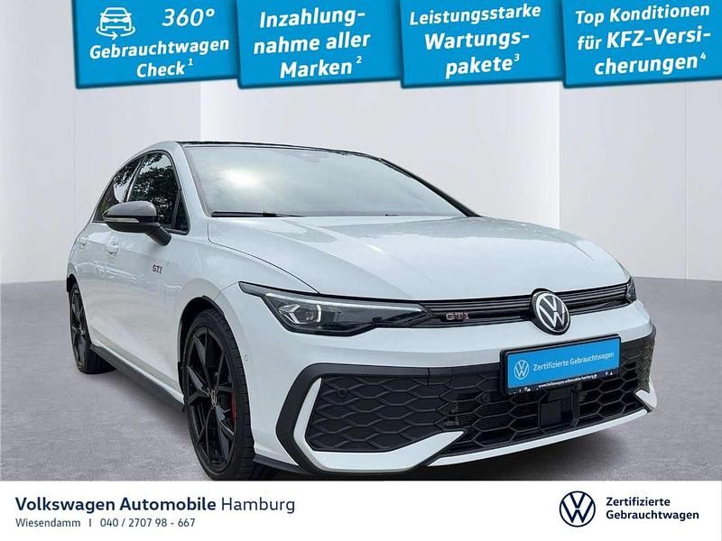 Pure white Gebraucht 2024 VW Golf VIII GTI Limousine | 39.930 € (Etwas zu teuer) - Bild 1/3