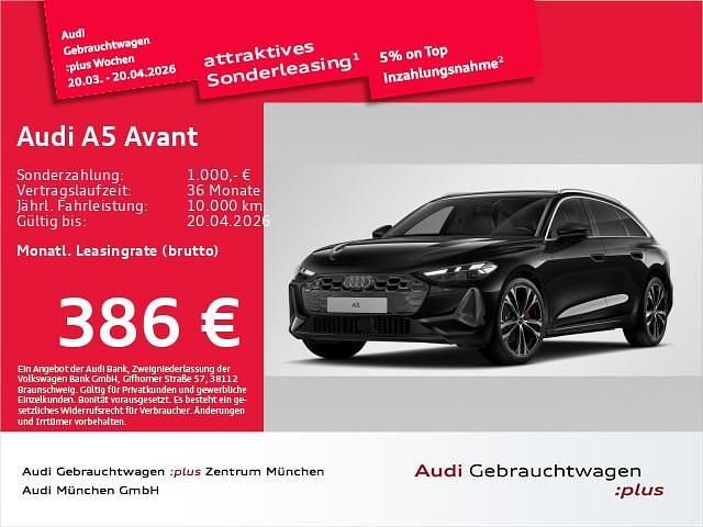 Gebraucht Audi A5 Advanced 150 PS (110 kW) 2025 Schwarz Kombi