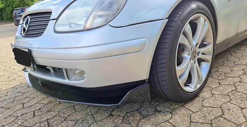 Gebraucht Mercedes SLK200 136 PS (100 kW) 1998 Silber Cabrio