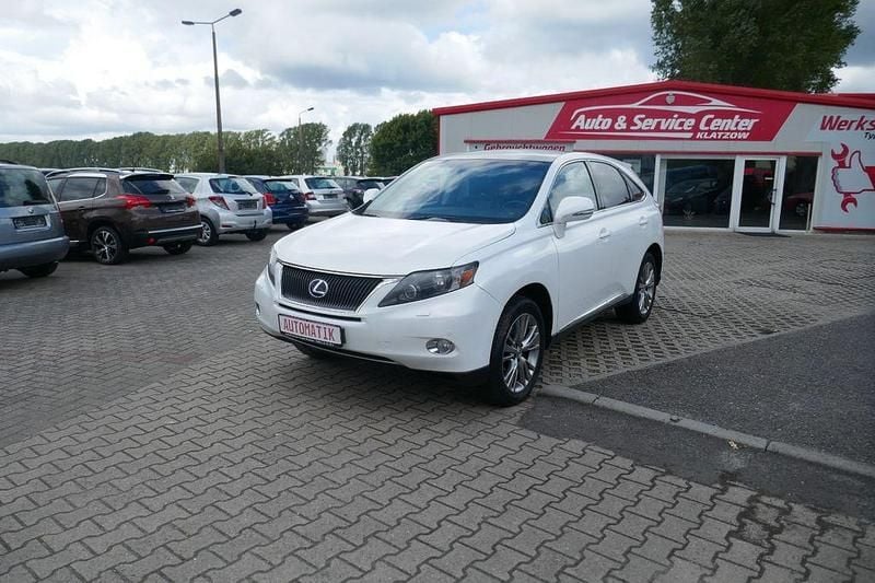 White pearl cs Gebraucht 2011 Lexus RX450h Limited Edition SUV | 14.670 € (Superpreis) - Bild 1/4