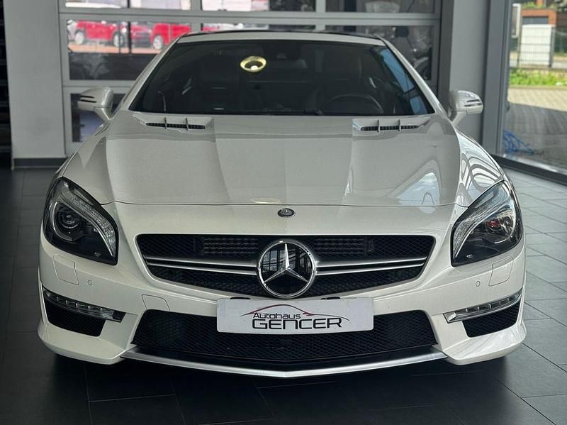 Gebraucht Mercedes SL63 AMG AMG 537 PS (394 kW) 2012 Weiß Cabrio