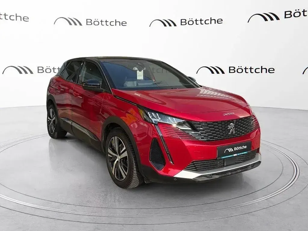 Gebraucht Peugeot 3008 Allure 131 PS (96 kW) 2023 Lackierung ultimaterot/metalliclackierung + klarlack farbig SUV
