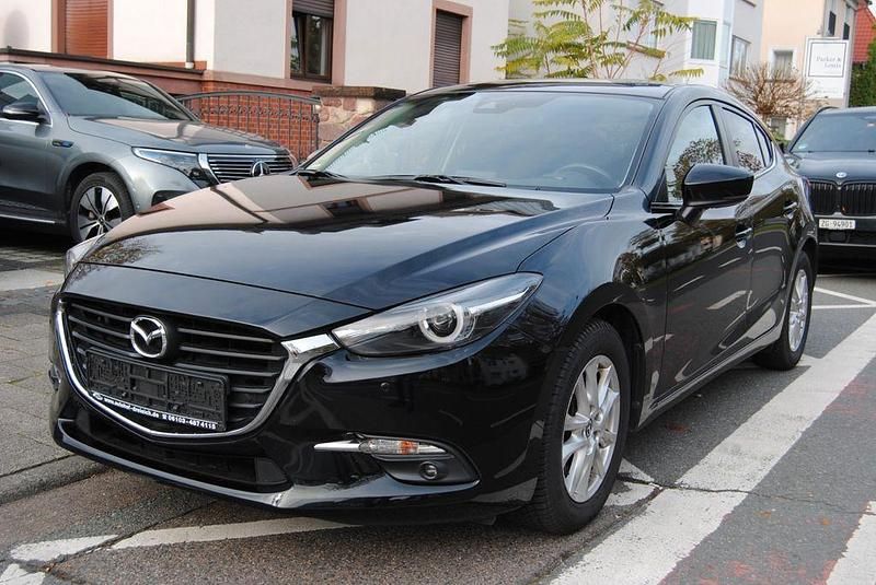 Schwarz Gebraucht 2018 Mazda 3 Exclusive-Line Limousine | 14.980 € (Fairer Preis) - Bild 1/4