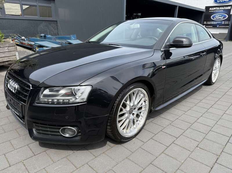 Phantomschwarz perleffekt Gebraucht 2007 Audi A5 Coupé | 6.950 € (Fairer Preis) - Bild 1/4