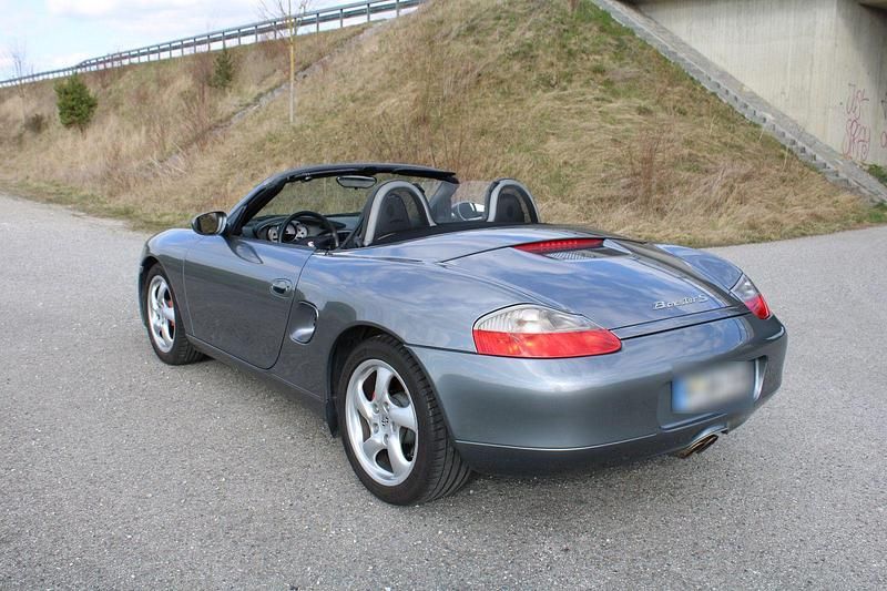 Gebraucht Porsche Boxster S 252 PS (185 kW) 2002 Grau Cabrio