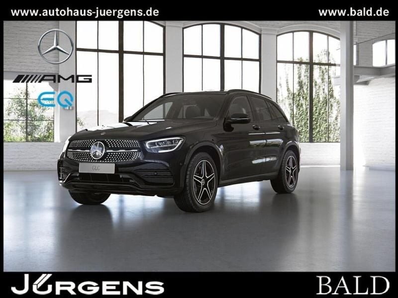 Schwarz metalliclack obsidians Gebraucht 2022 Mercedes GLC200 AMG SUV | 40.880 € (Superpreis) - Bild 1/4