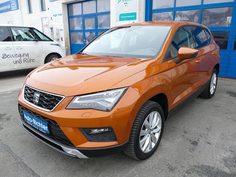 Gebraucht Seat Ateca Style 150 PS (110 kW) 2018 Orange SUV