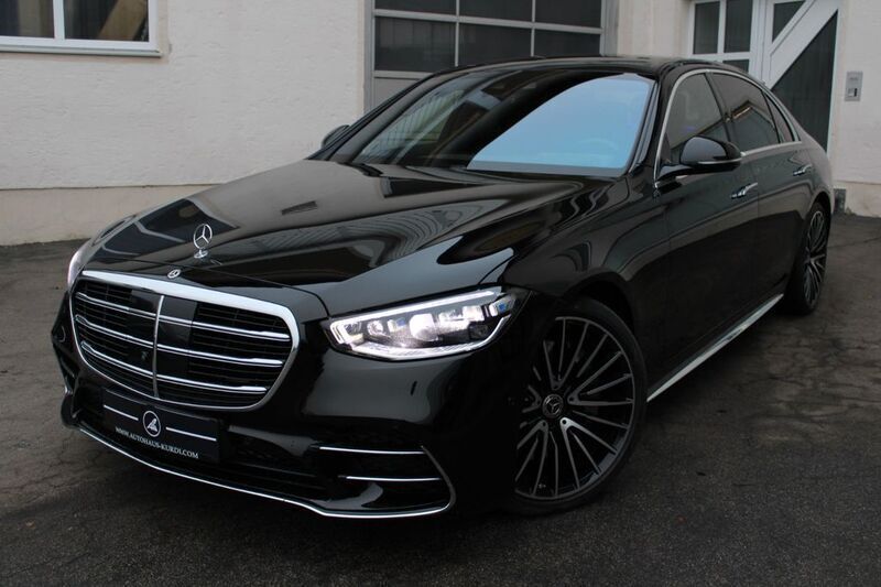 Onyxschwarz metalliclackieru Gebraucht 2022 Mercedes S580 AMG Limousine | 90.990 € (Superpreis) - Bild 1/4