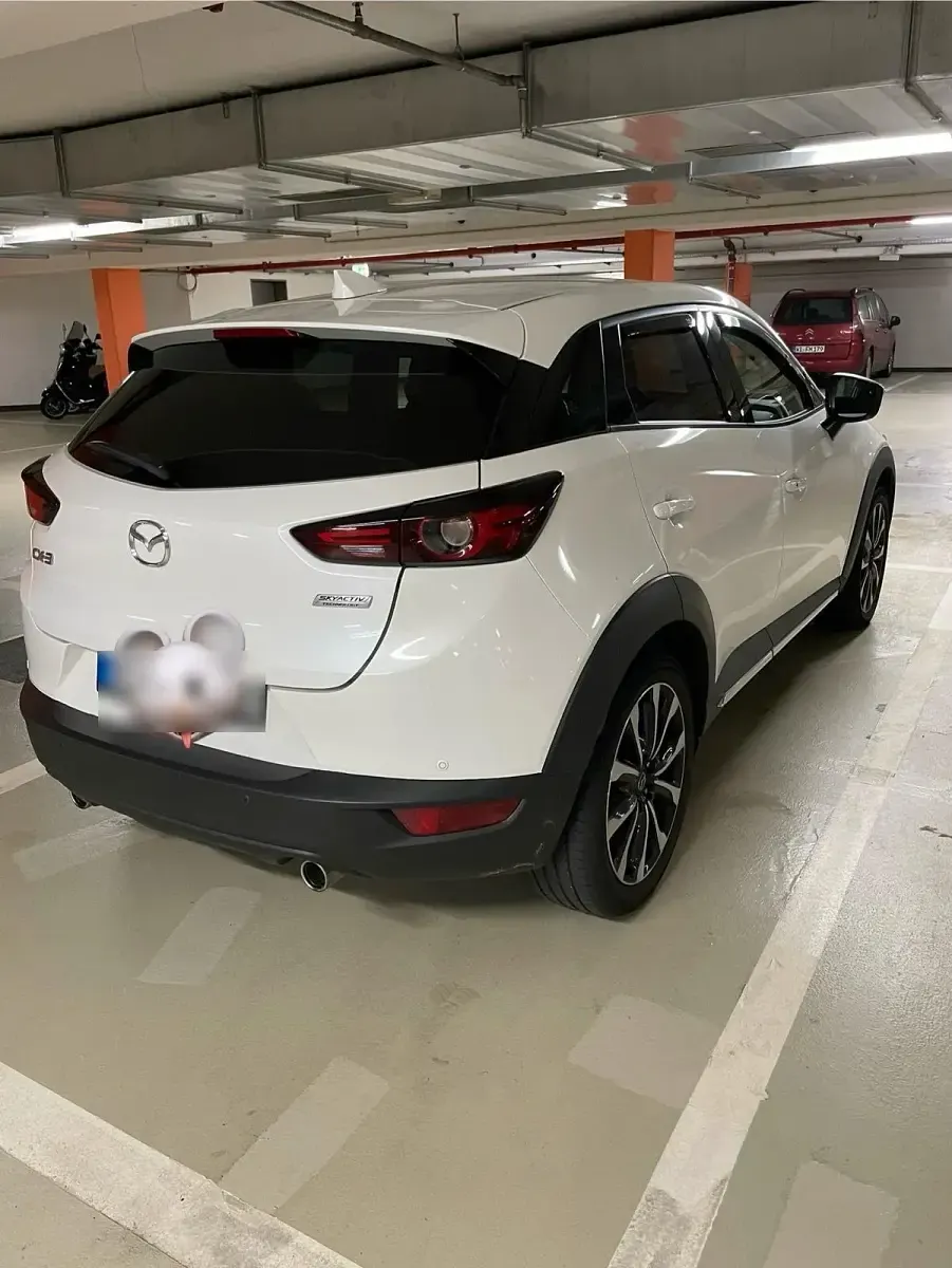 Gebraucht Mazda CX-3 Sports-Line 121 PS (88 kW) 2019 Weiß SUV