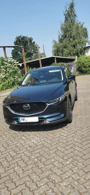 Blau Gebraucht 2018 Mazda CX-5 Sports-Line SUV | 20.700 € (Fairer Preis) - Bild 1/4