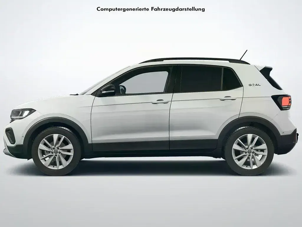 Gebraucht VW T-Cross Goal 116 PS (85 kW) 2025 Weiß SUV