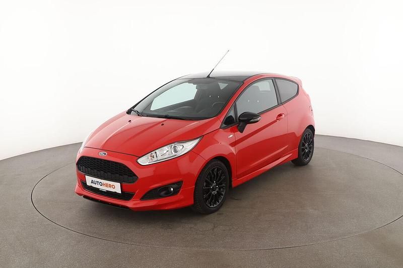 Rot Gebraucht 2017 Ford Fiesta ST-Line Kleinwagen | 11.570 € (Fairer Preis) - Bild 1/3