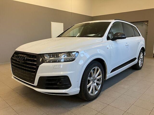 Gebraucht Audi Q7 S-Line 286 PS (210 kW) 2019 Gletscherweiß metallic SUV