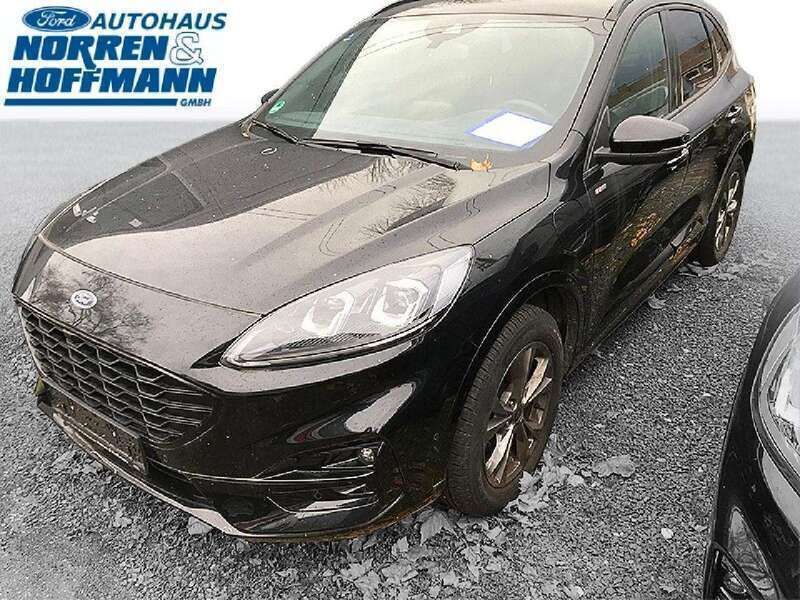 Obsidianschwarz metallic Gebraucht 2021 Ford Kuga ST-Line X SUV | 26.980 € (Fairer Preis) - Bild 1/4