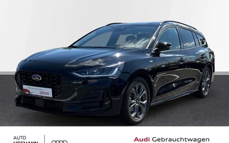 Grau Gebraucht 2024 Ford Focus ST-Line X Kombi | 19.980 € - Bild 1/4