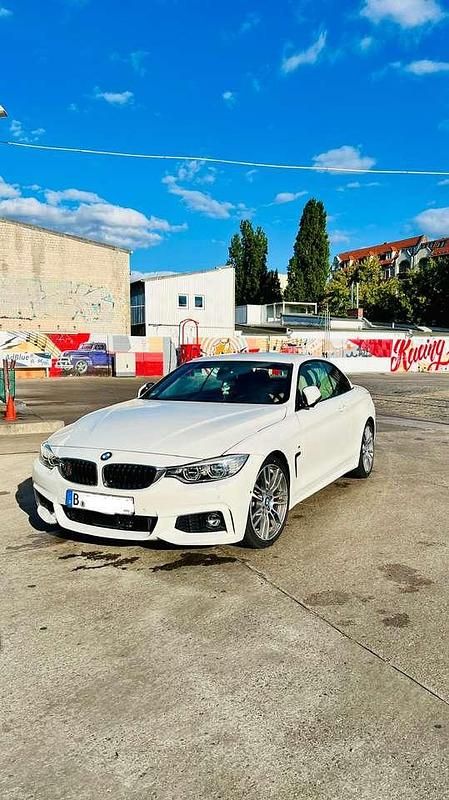 Weiß Gebraucht 2014 BMW 420 M Sport Cabrio | 24.000 € (Teuer) - Bild 1/4