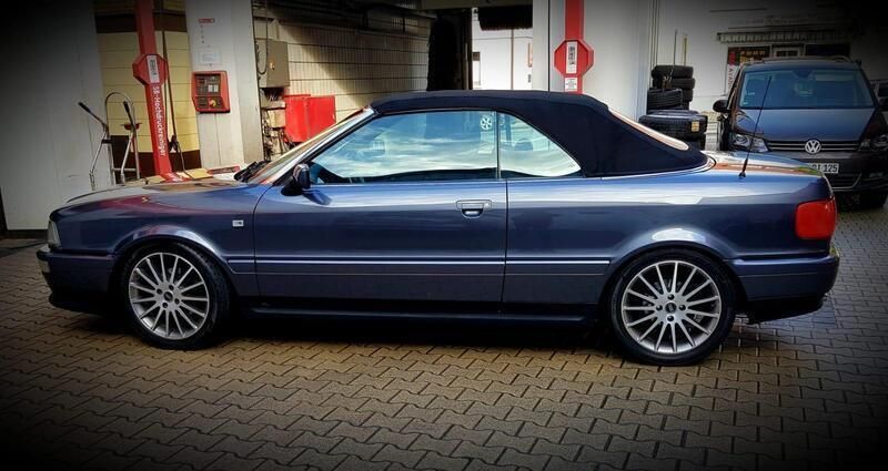 Grau Gebraucht 1997 Audi 80 Cabrio | 9.999 € (Superpreis) - Bild 1/4