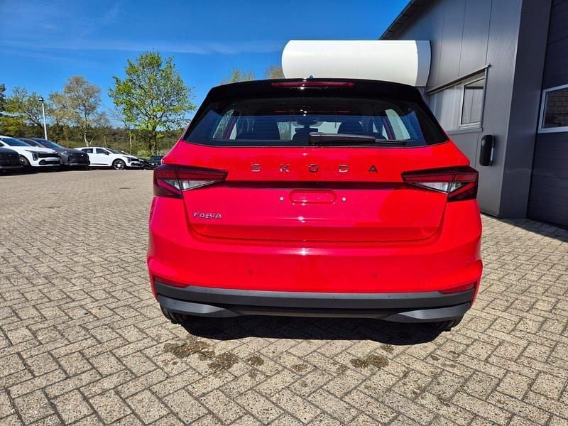 Nuova Skoda Fabia Selection 2026 Rosso Utilitaria