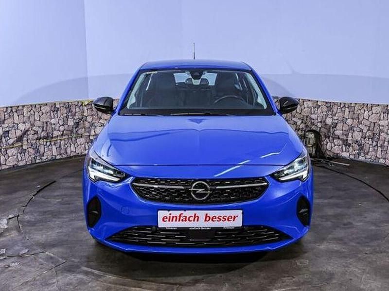 Gebraucht Opel Corsa-e Elegance 100 kW (136 PS) 2021 Lackierung voltaic blue met Kleinwagen