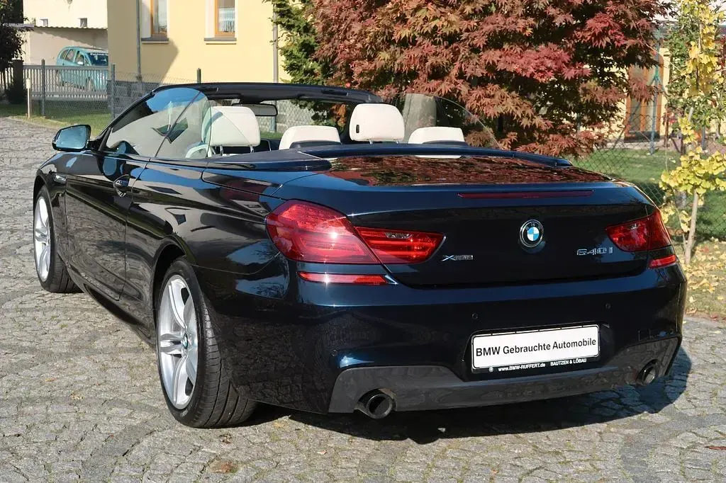 Gebraucht BMW 640 Cabriolet Performance 320 PS (235 kW) 2016 Schwarz Cabrio