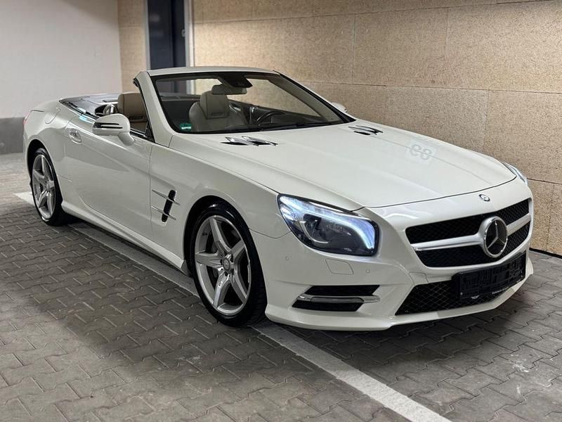 Gebraucht Mercedes SL400 Exclusive 333 PS (244 kW) 2015 Weiß Cabrio