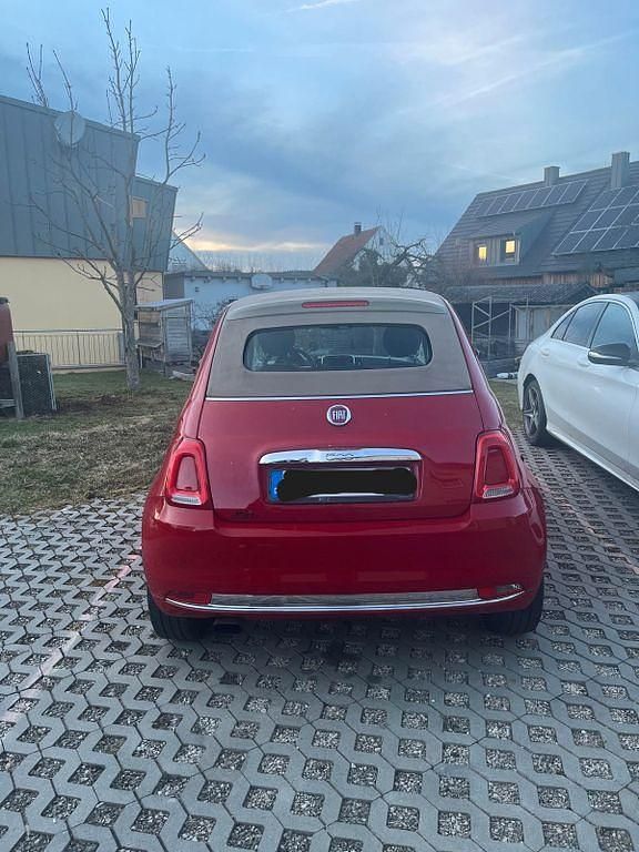 Gebraucht Fiat 500C 86 PS (63 kW) 2016 Rot Cabrio