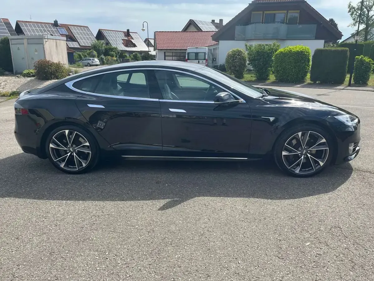 Gebraucht Tesla Model S 350 kW (476 PS) 2017 Schwarz Kleinwagen