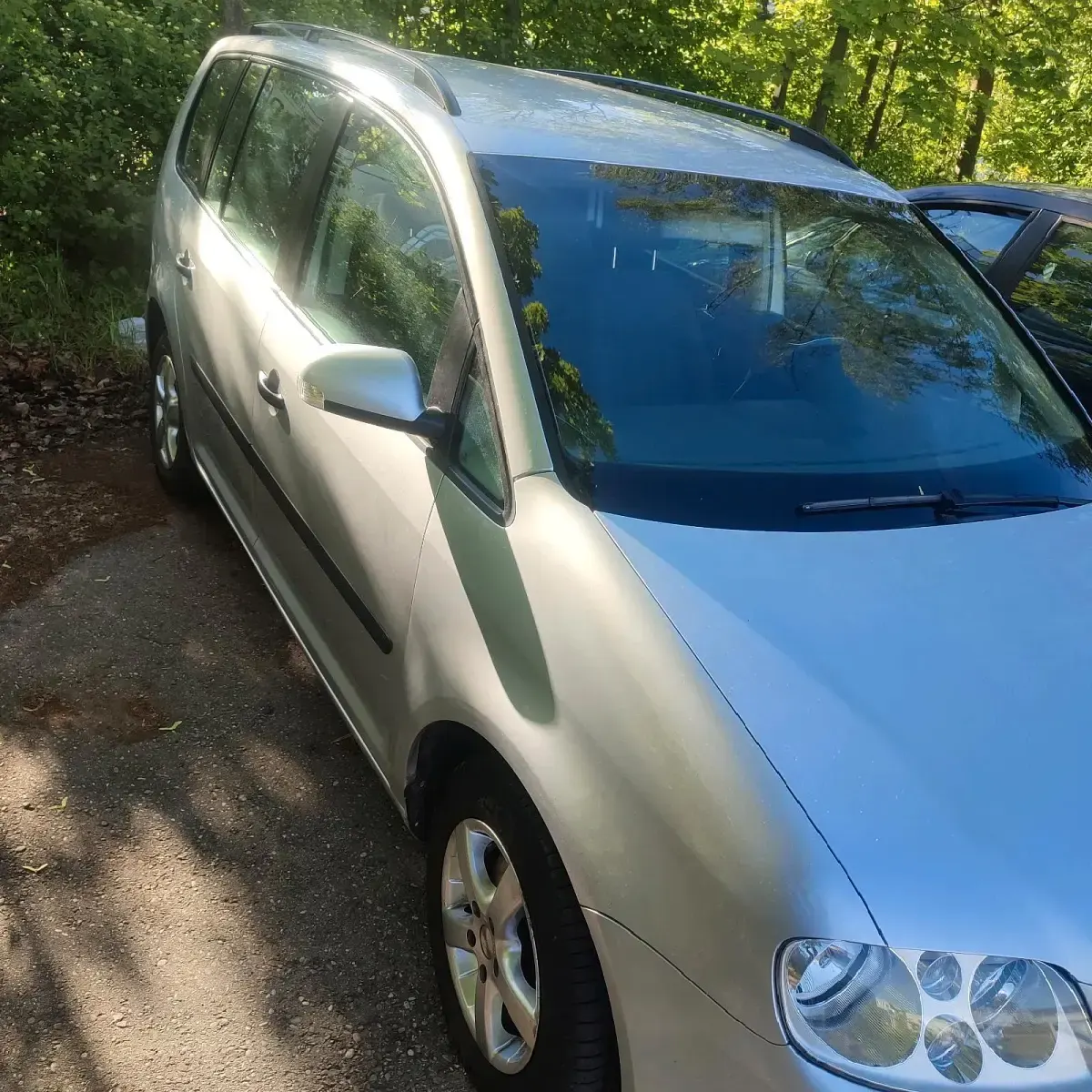 Gebraucht VW Touran 115 PS (84 kW) 2003 Silber Van / Kleinbus